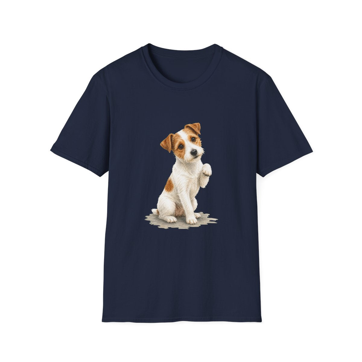 Just One Bite Jack Russell Terrier Tee - Navy