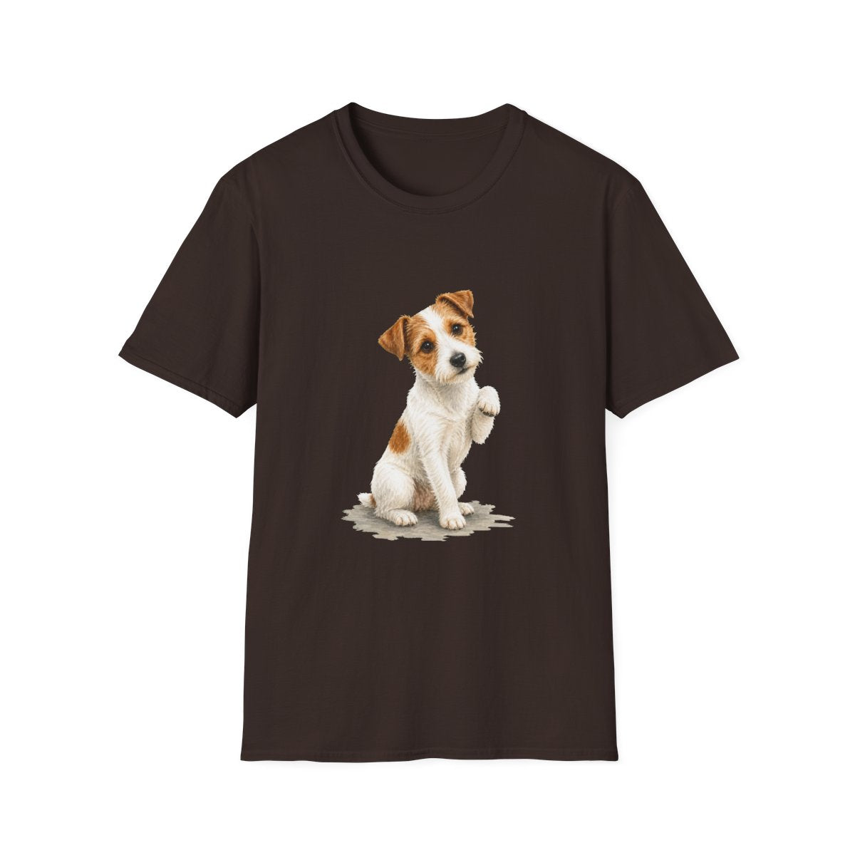 Just One Bite Jack Russell Terrier Tee - Dark Chocolate