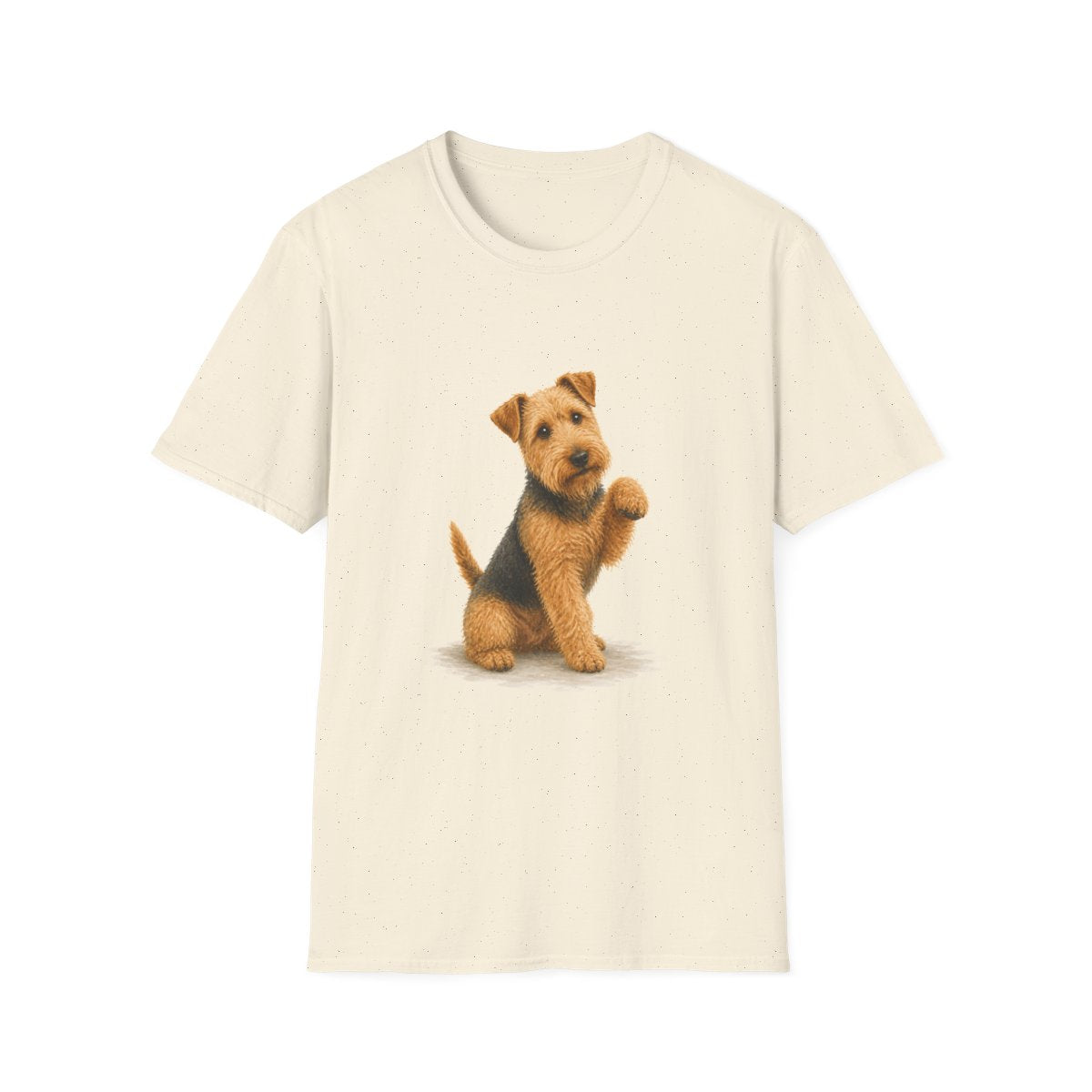 Just One Bite Lakeland Terrier Tee - Natural