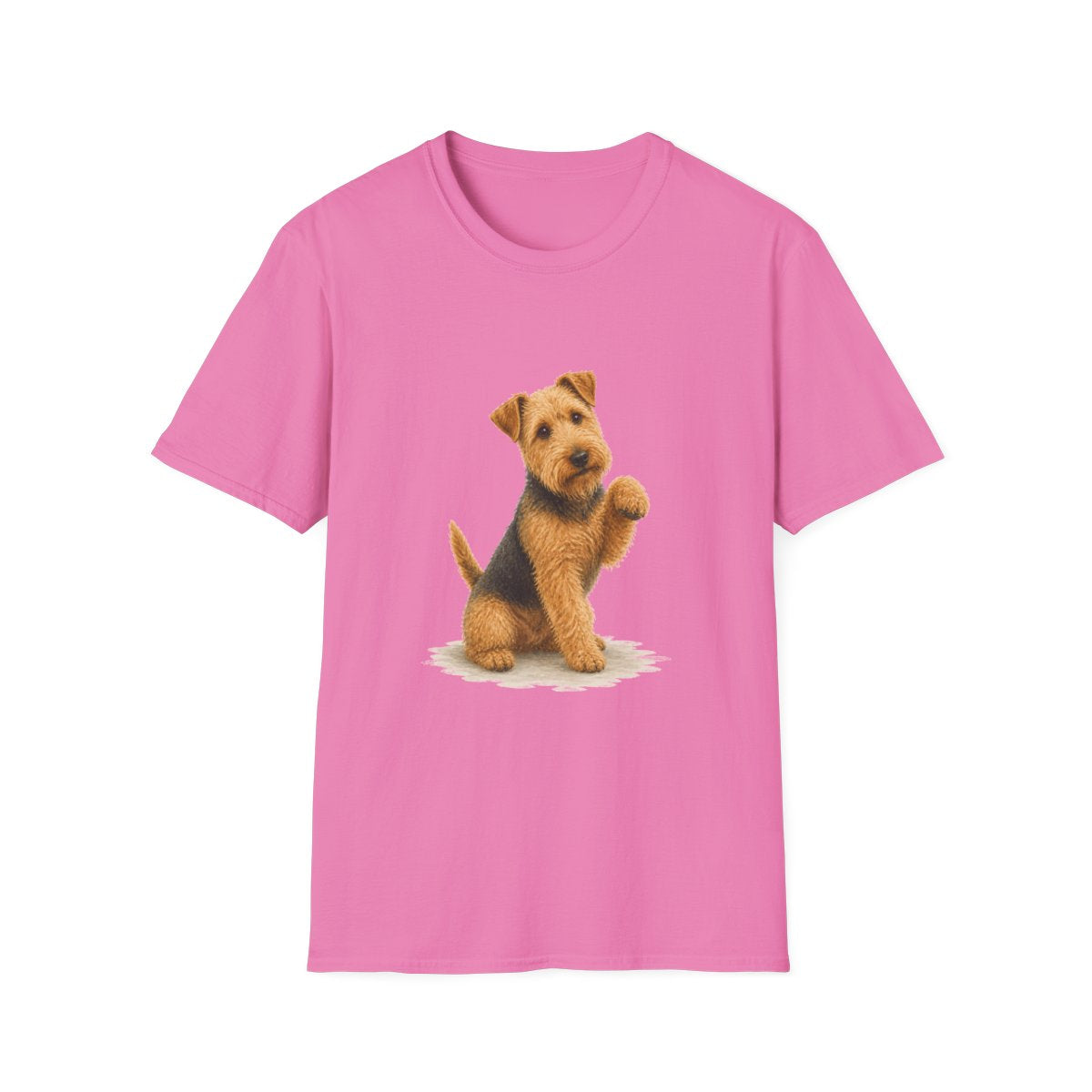 Just One Bite Lakeland Terrier Tee - Azalea