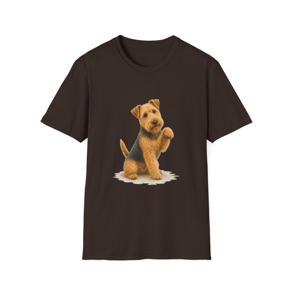 Just One Bite Lakeland Terrier Tee - Dark Chocolate
