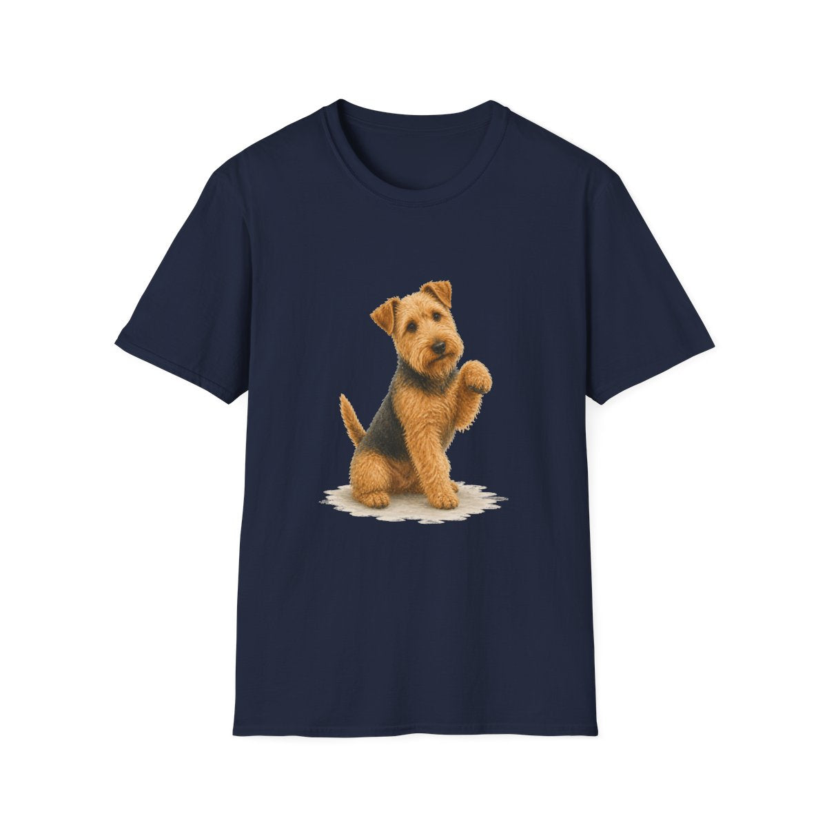 Just One Bite Lakeland Terrier Tee - Navy