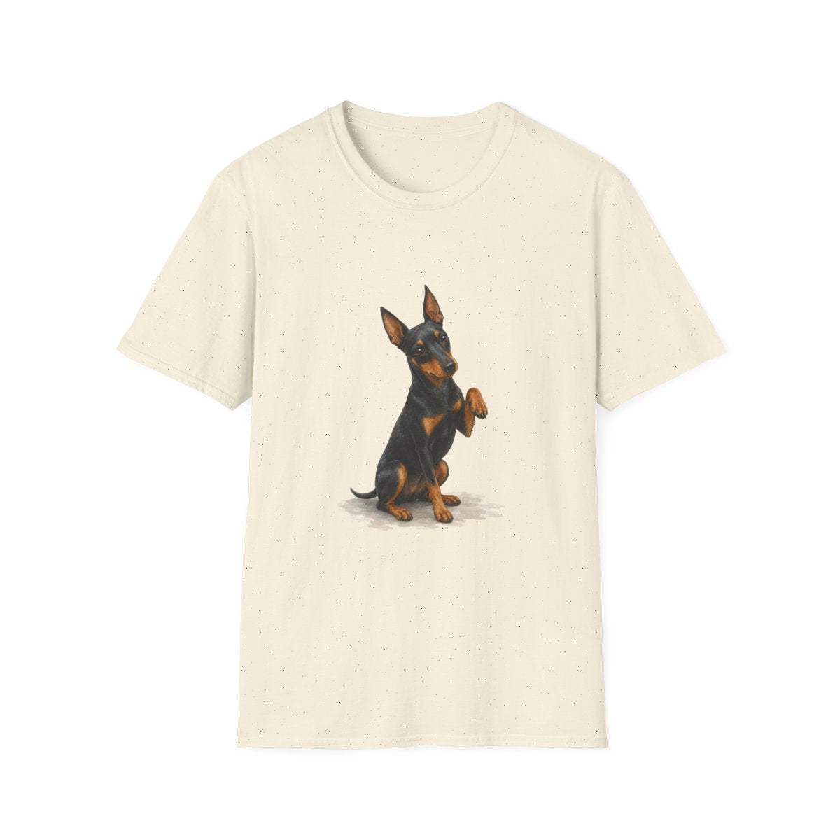 Just One Bite Manchester Terrier Tee - Natural