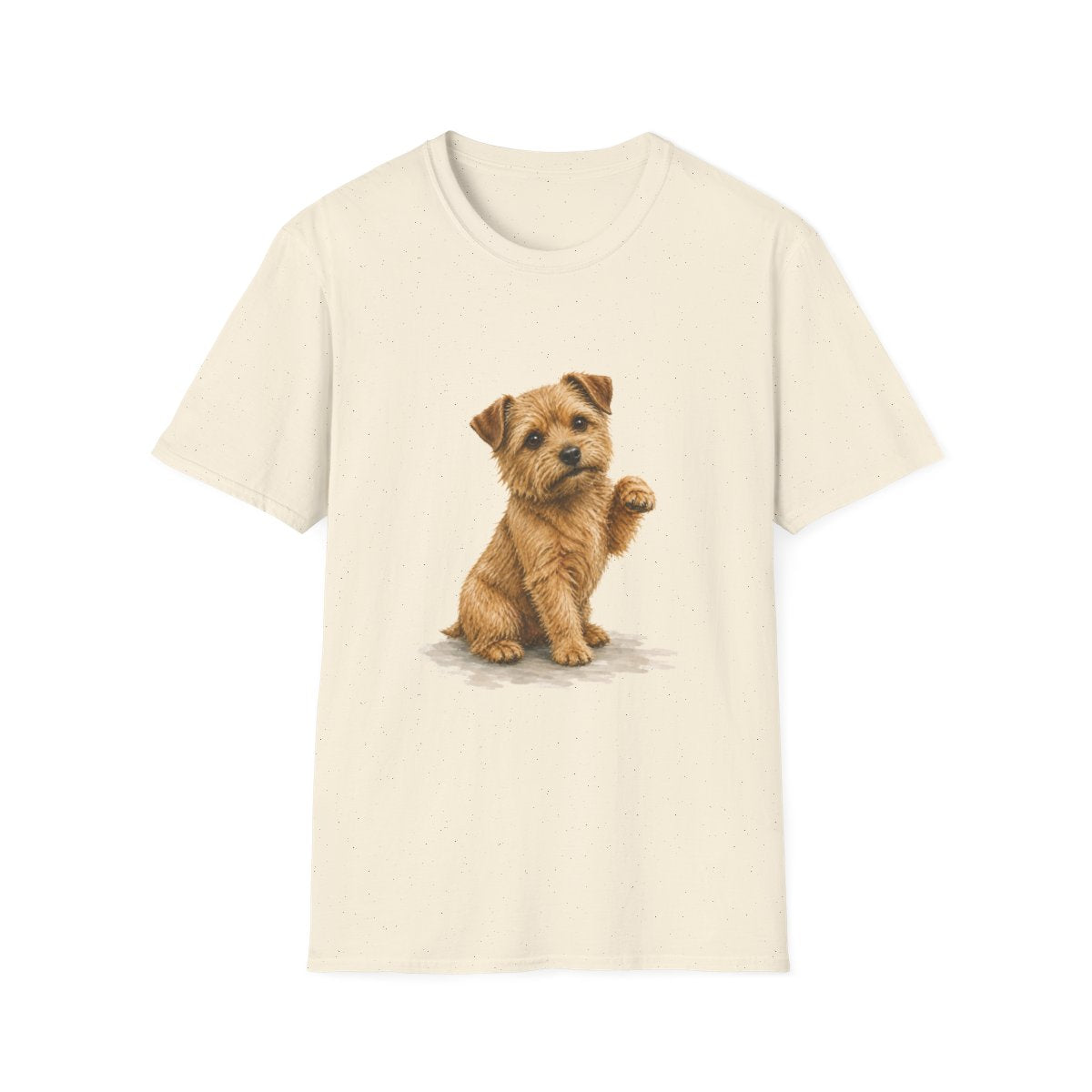 Just One Bite Norfolk Terrier Tee - Natural