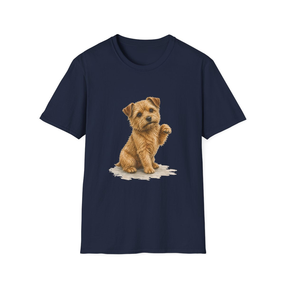 Just One Bite Norfolk Terrier Tee - Navy