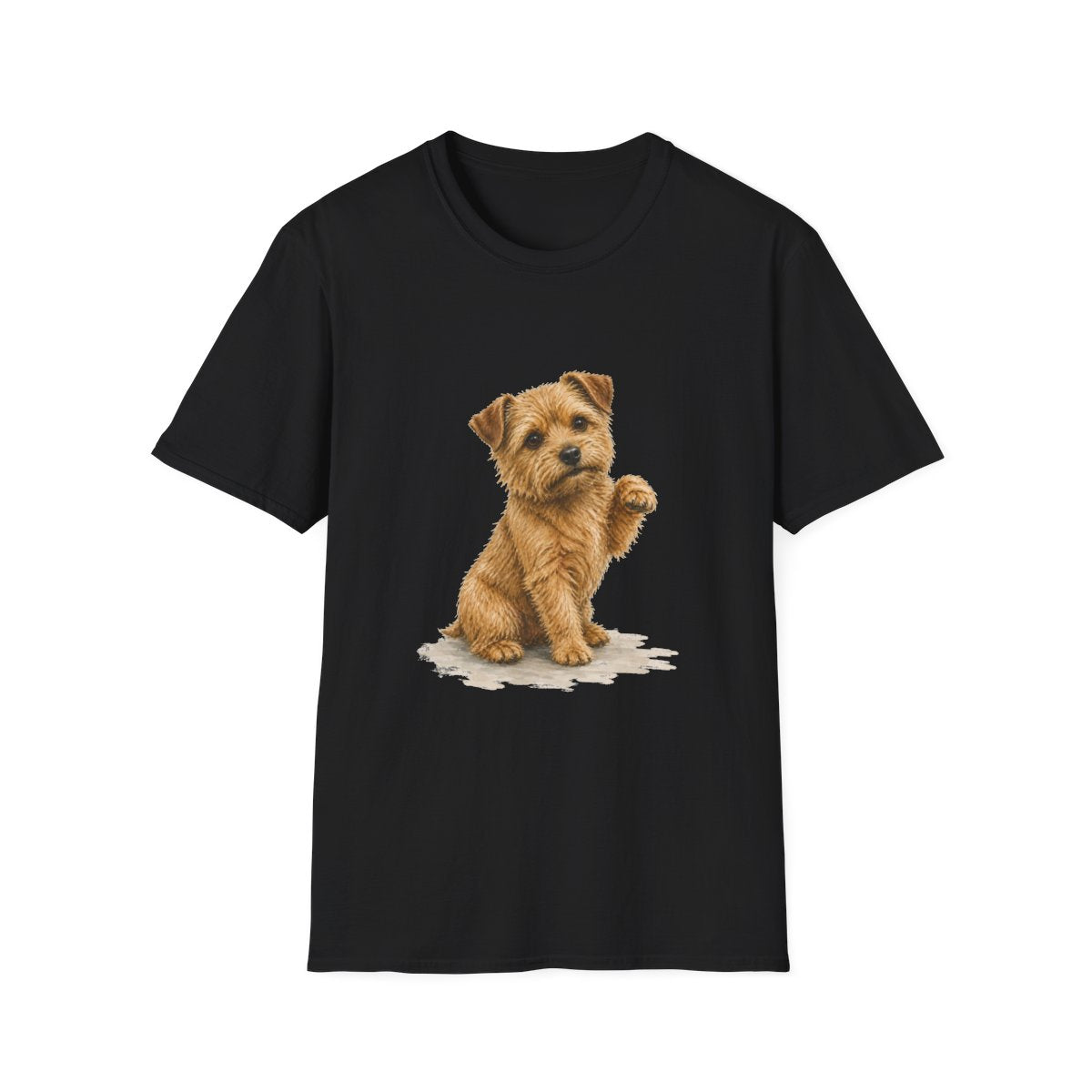 Just One Bite Norfolk Terrier Tee - Black