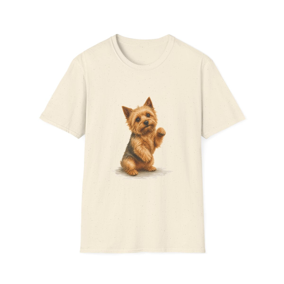 Just One Bite Norwich Terrier Tee - Natural