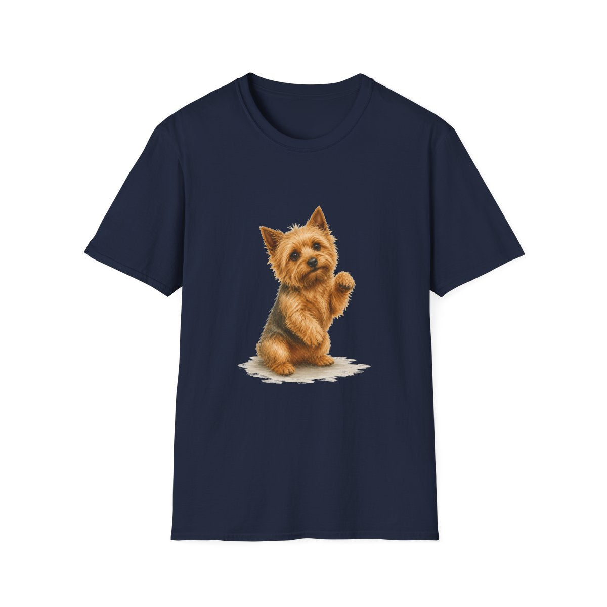 Just One Bite Norwich Terrier Tee - Navy