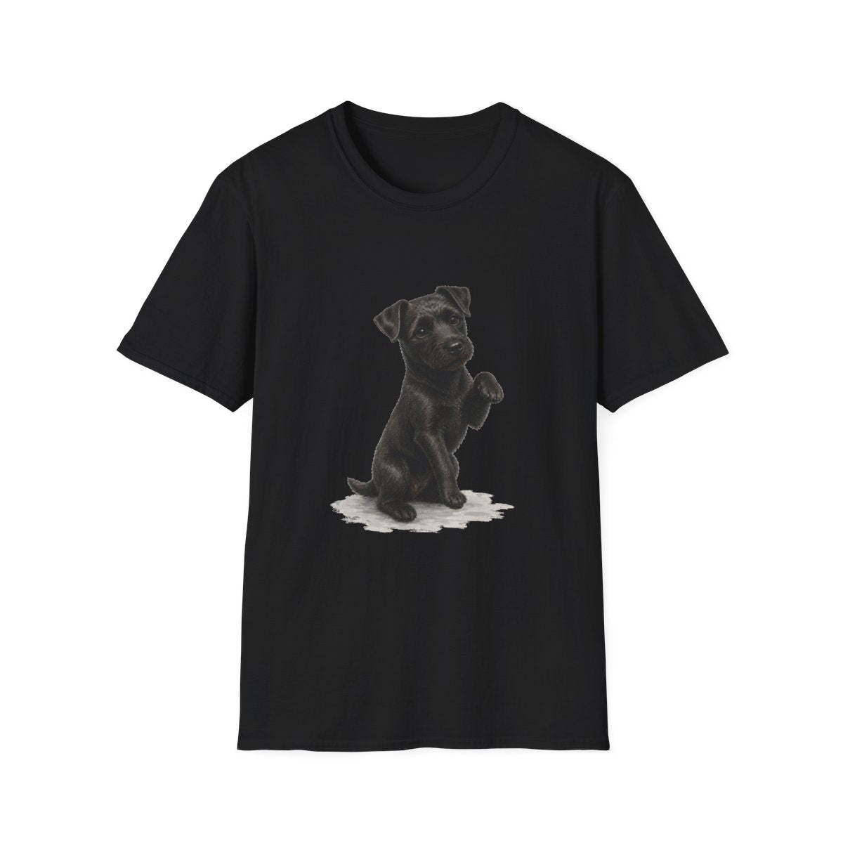 Just One Bite Patterdale Terrier Tee - Black