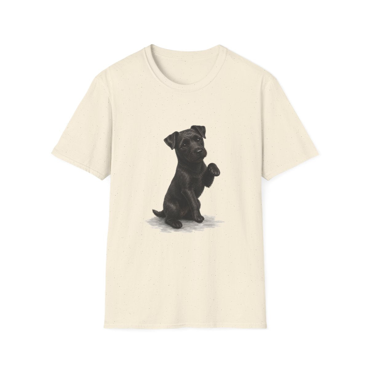 Just One Bite Patterdale Terrier Tee - Natural