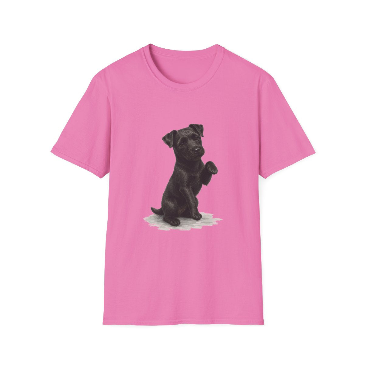 Just One Bite Patterdale Terrier Tee - Azalea