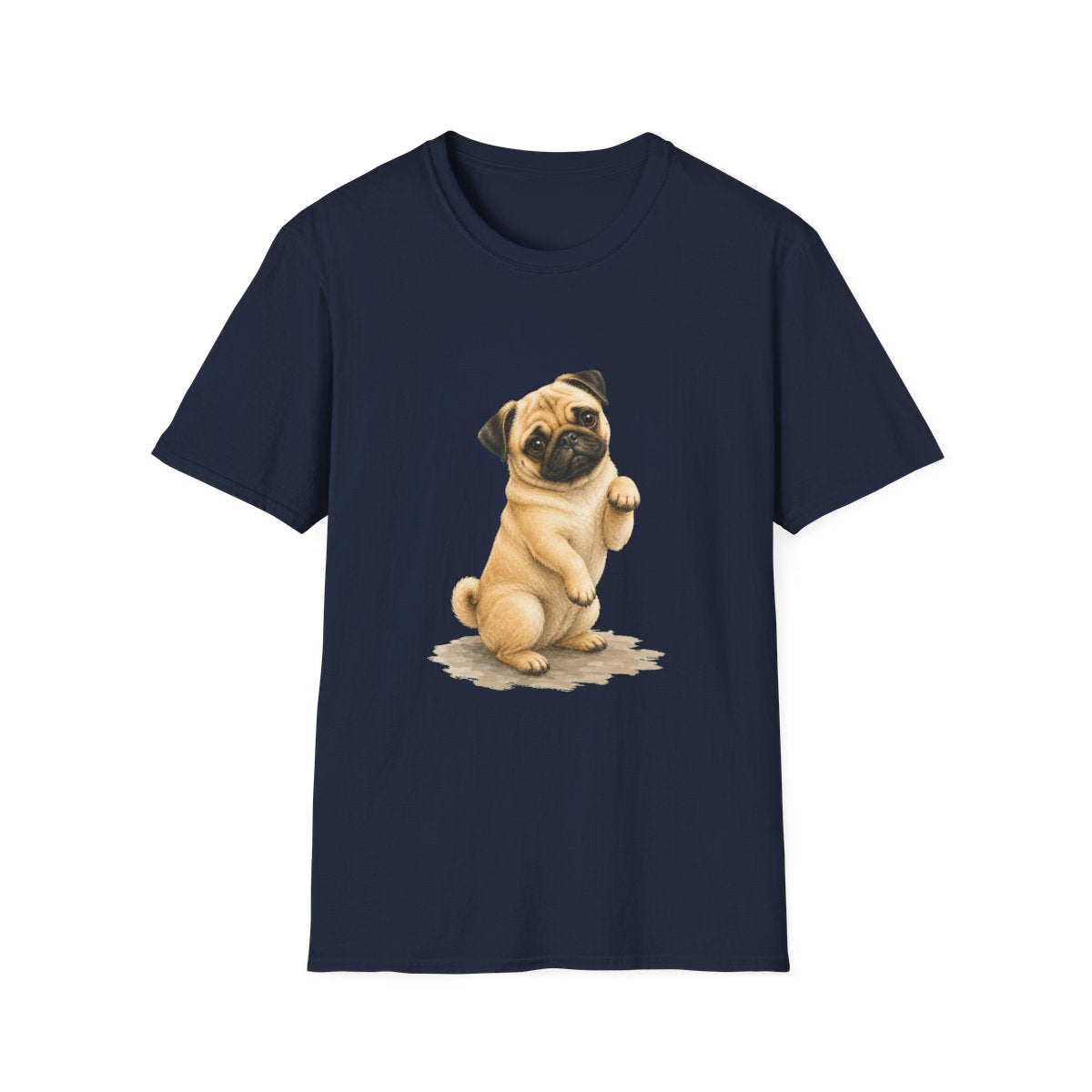 Just One Bite Pug Tee - Navy