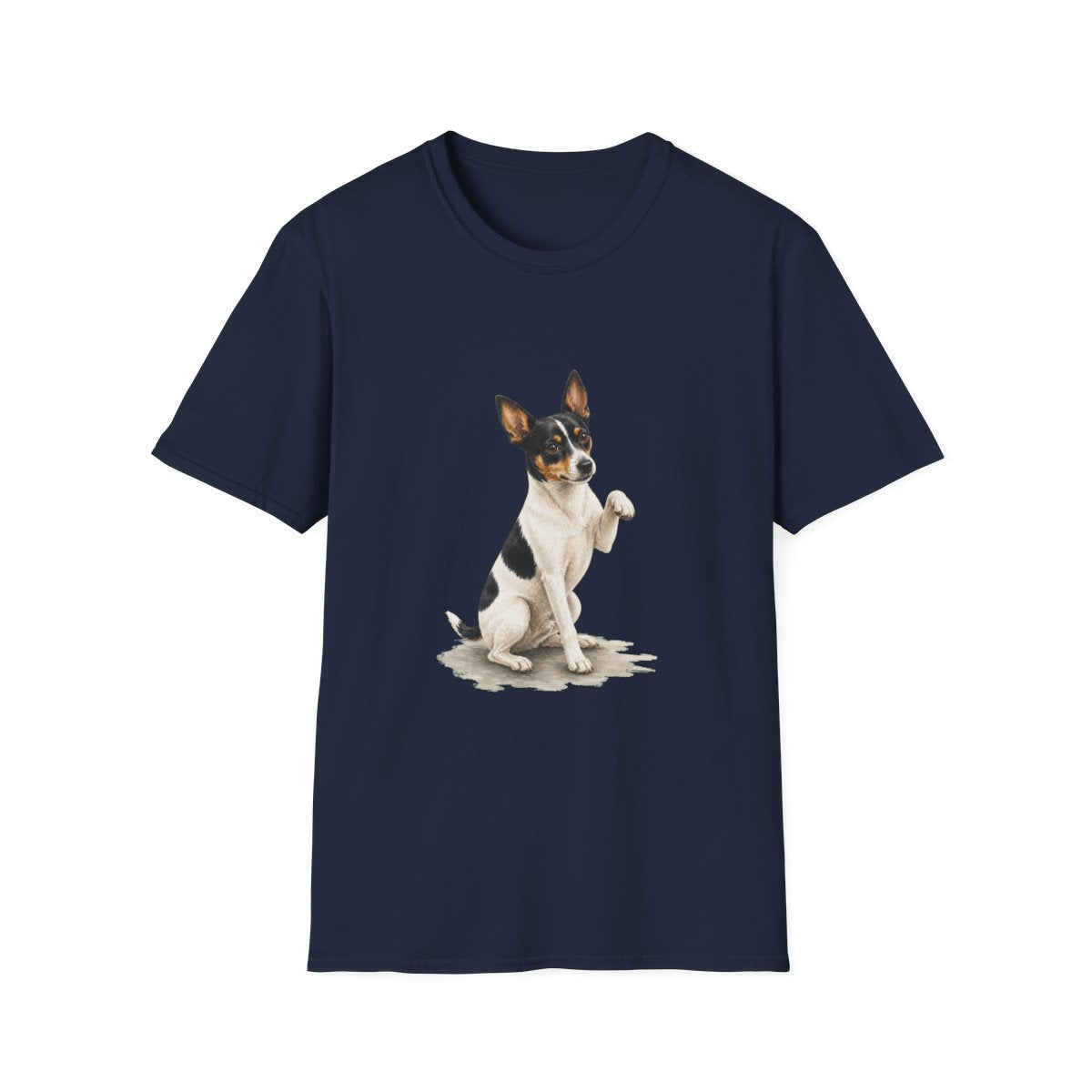 Just One Bite Rat Terrier Tee - Navy
