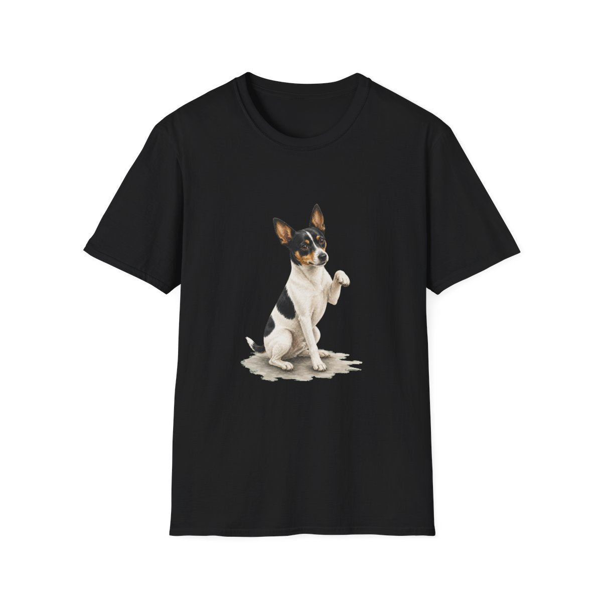 Just One Bite Rat Terrier Tee - Black