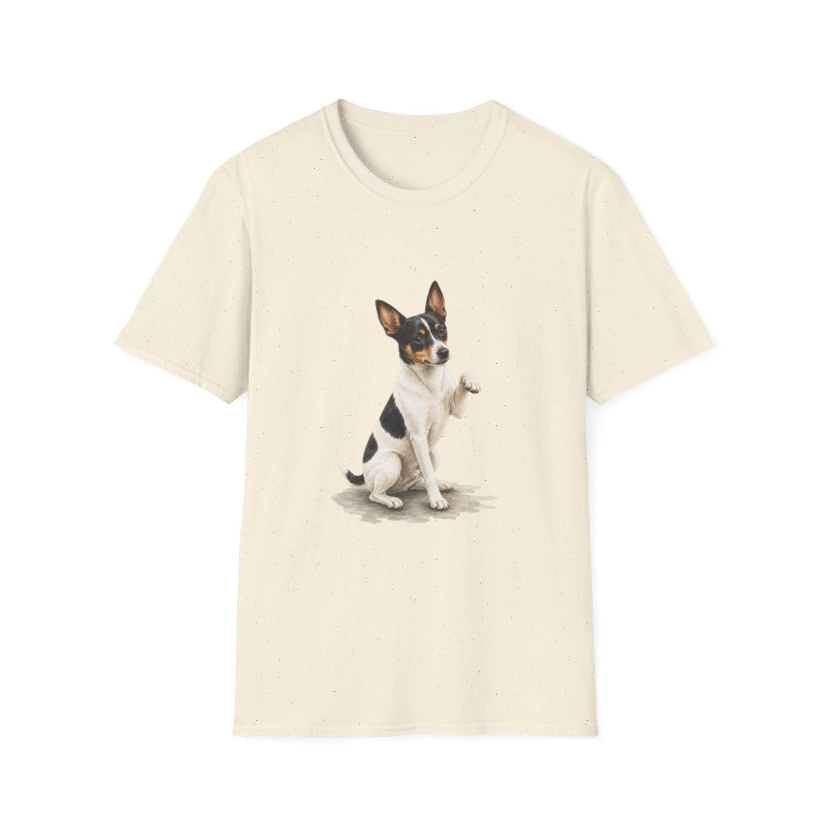 Just One Bite Rat Terrier Tee - Natural