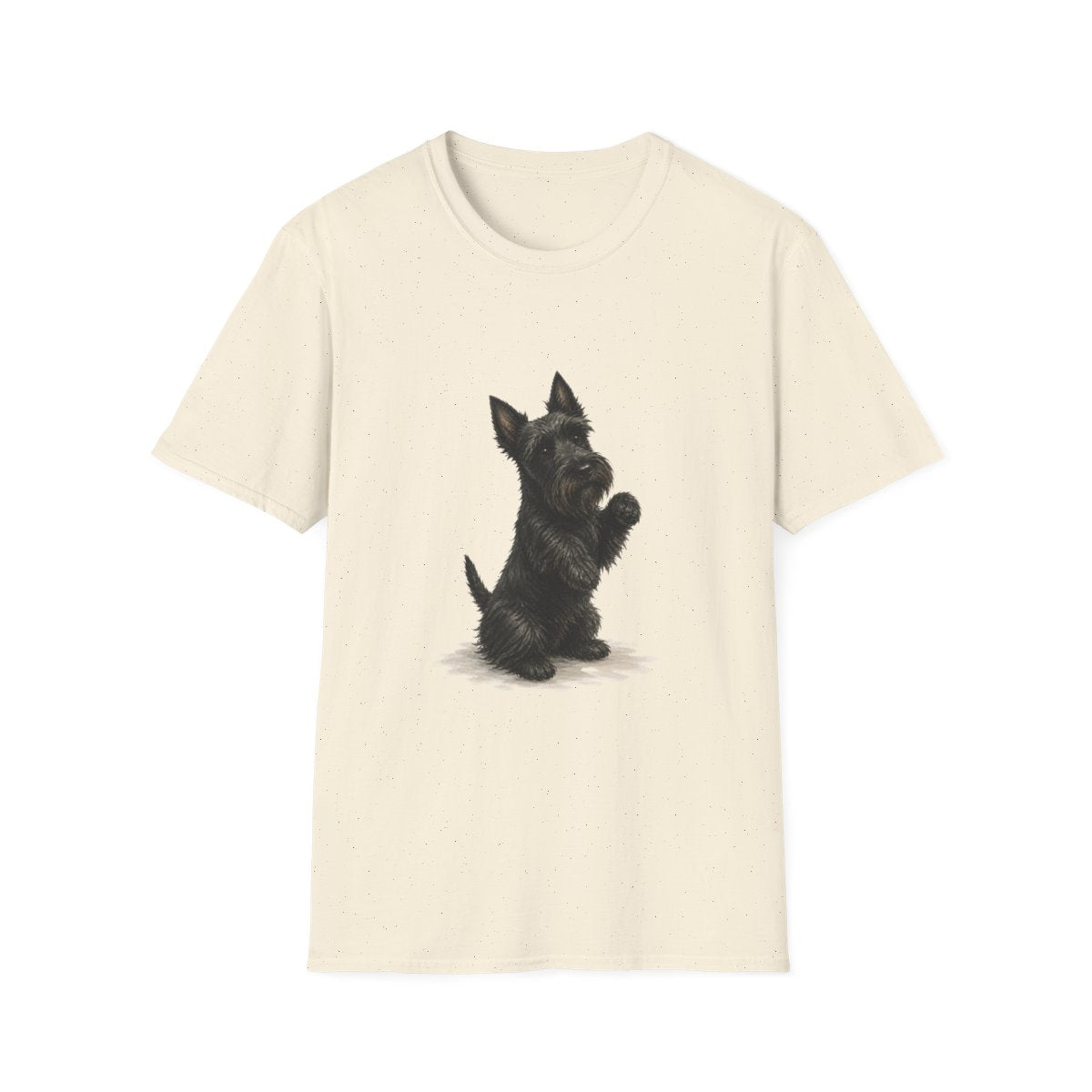 Just One Bite Scottish Terrier Tee - Natural