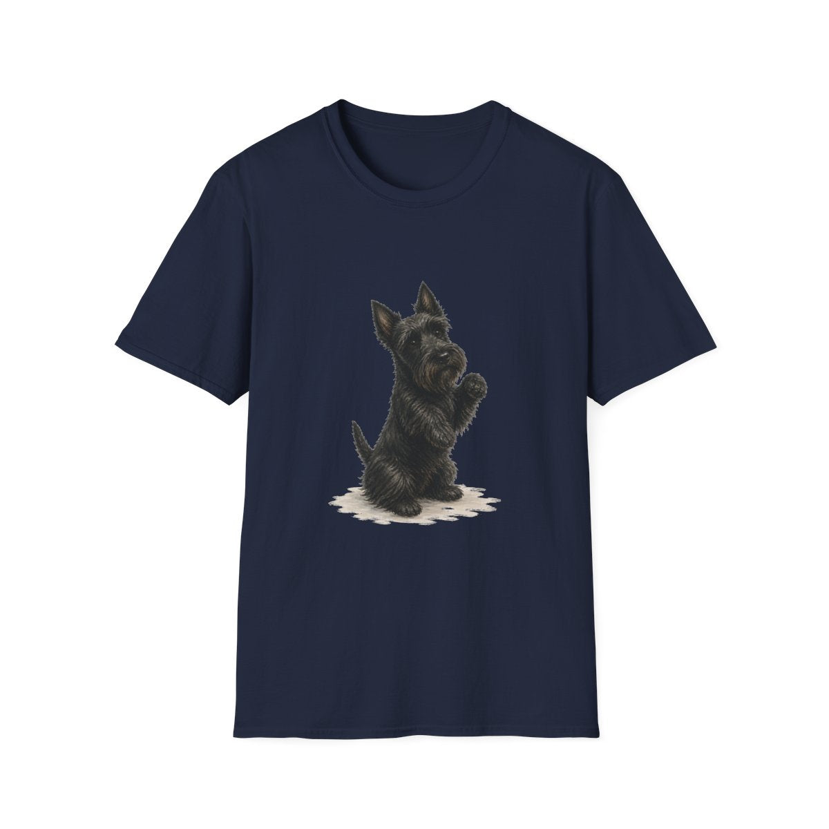 Just One Bite Scottish Terrier Tee - Navy
