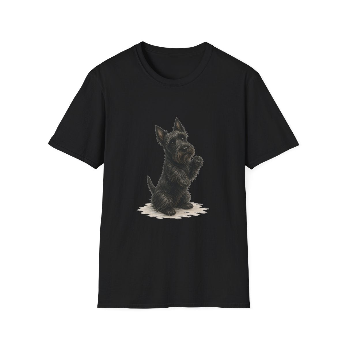Just One Bite Scottish Terrier Tee - Black
