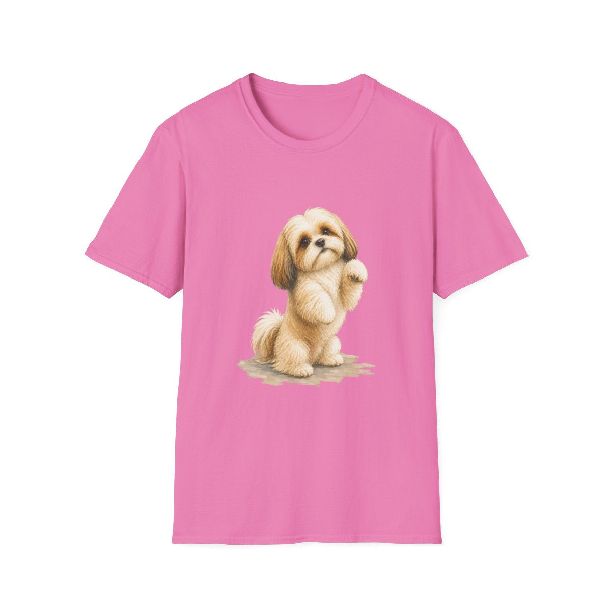 Just One Bite Shih Tzu Tee - Azalea