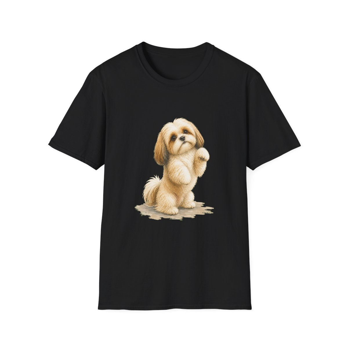 Just One Bite Shih Tzu Tee - Black