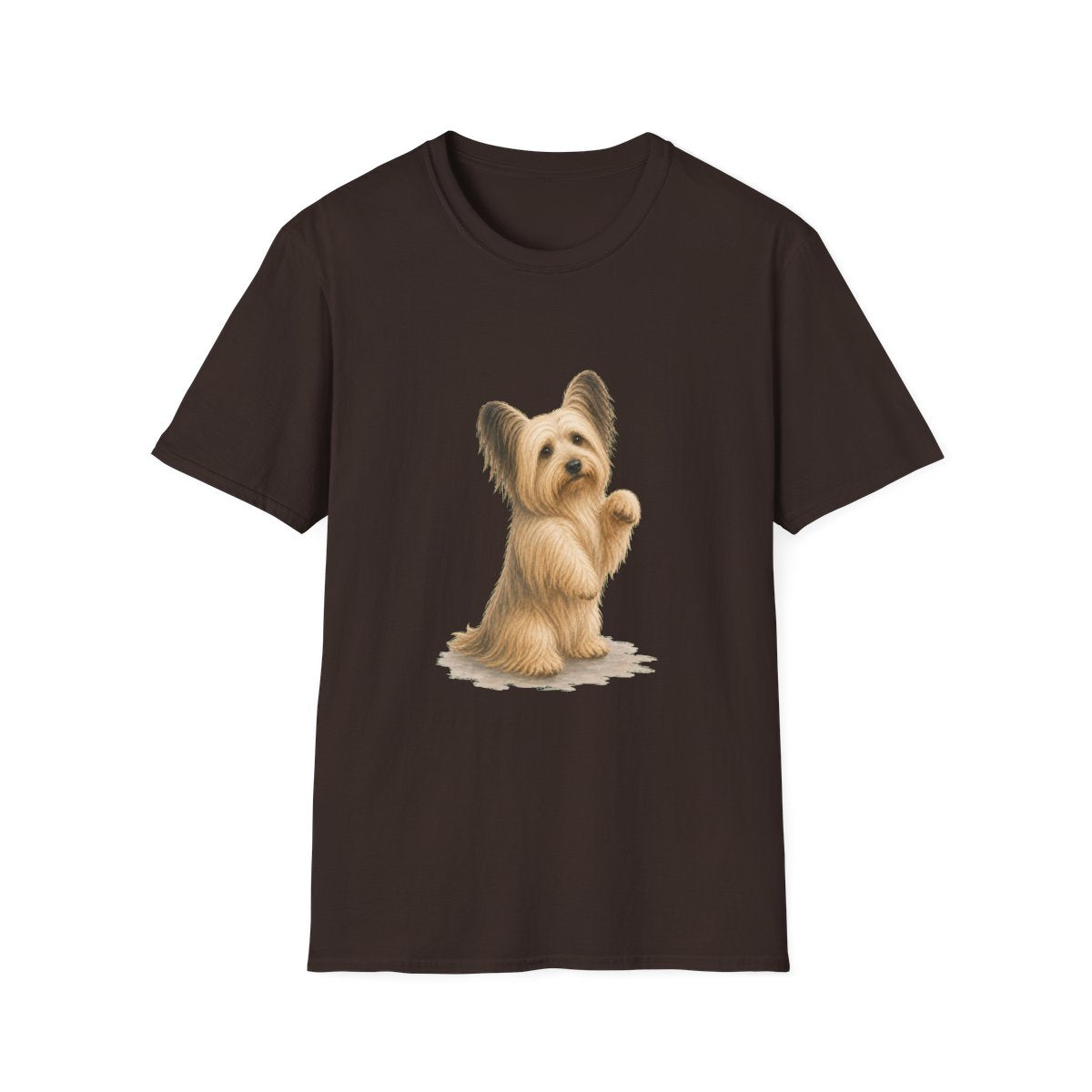 Just One Bite Skye Terrier Tee - Dark Chocolate