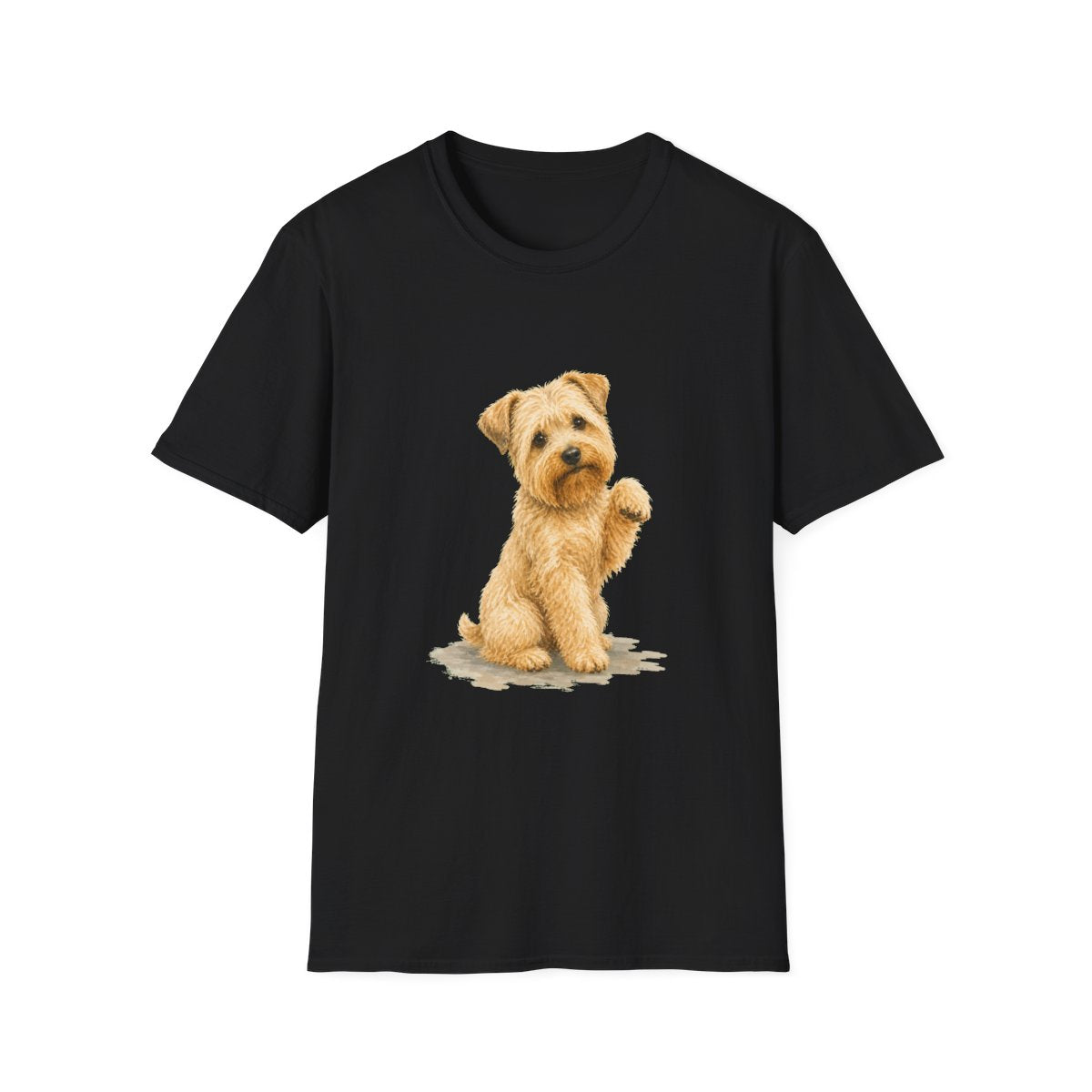 Just One Bite Soft Coated Wheaten Terrier Tee - Black