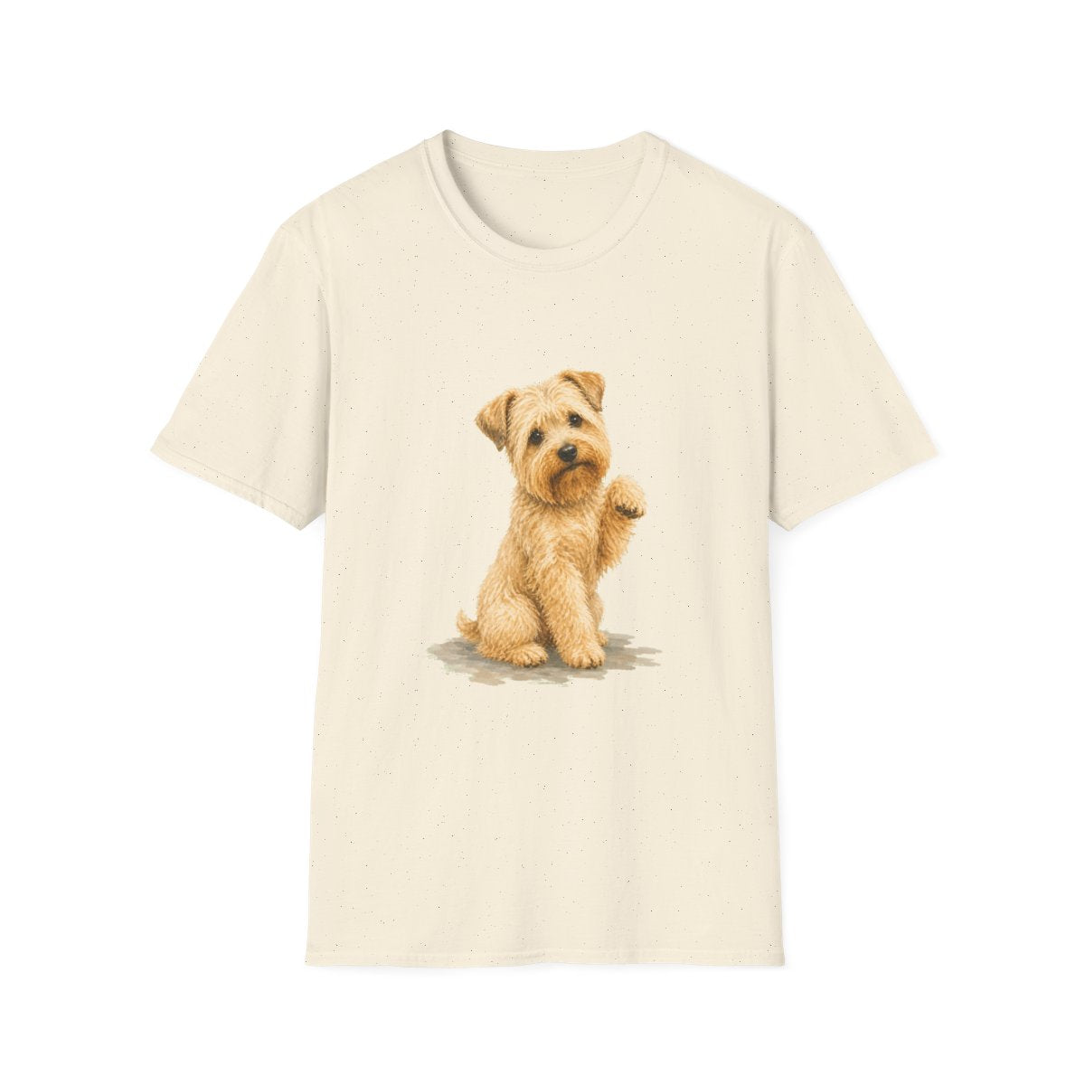 Just One Bite Soft Coated Wheaten Terrier Tee - Natural