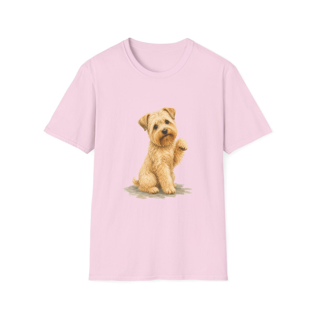 Just One Bite Soft Coated Wheaten Terrier Tee - Light Pink