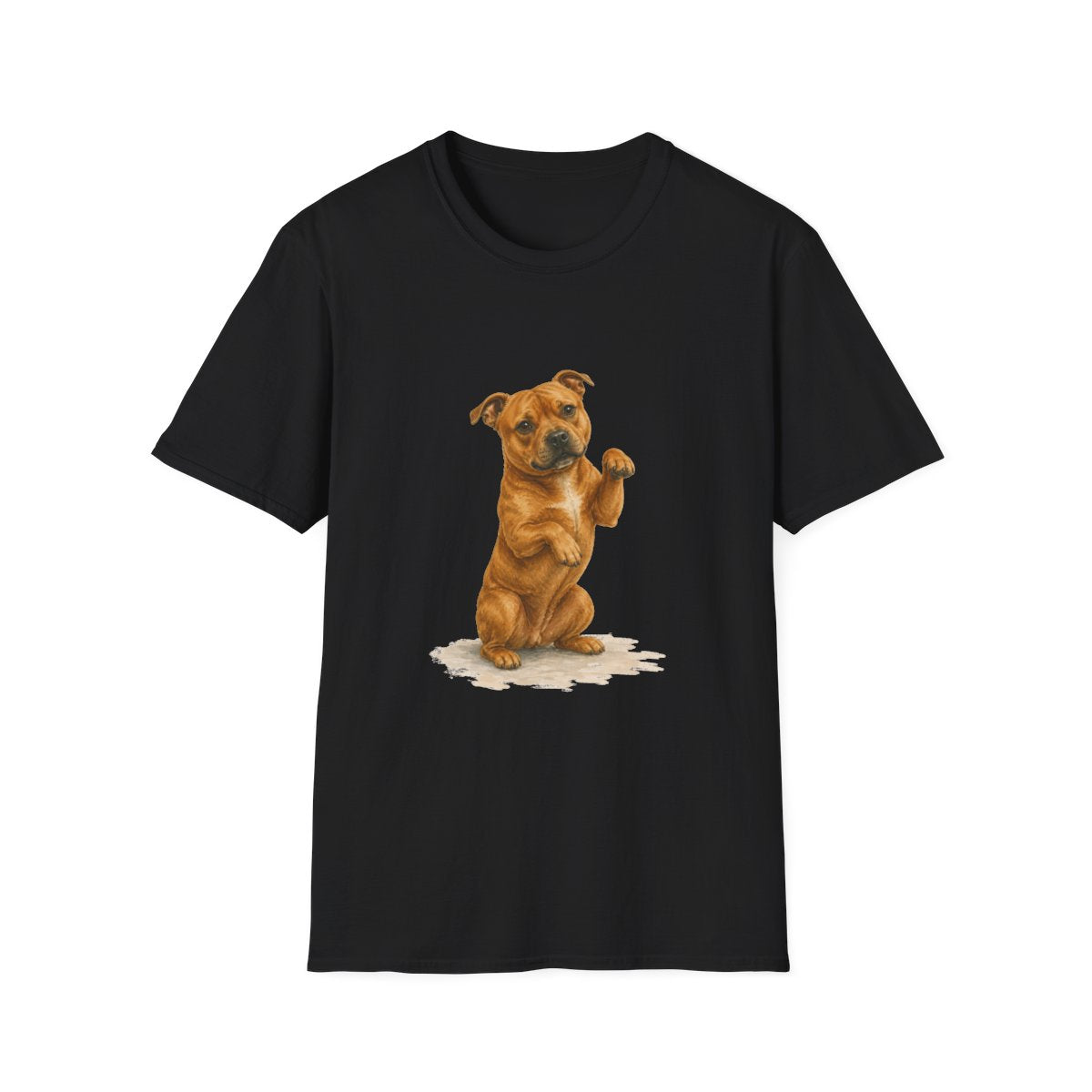 Just One Bite Staffordshire Bull Terrier Tee - Black