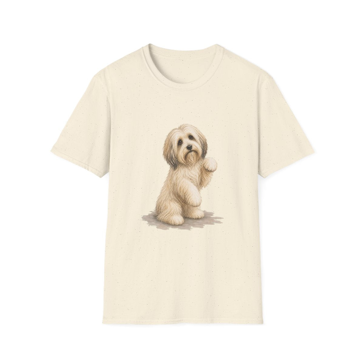 Just One Bite Tibetan Terrier Tee - Natural