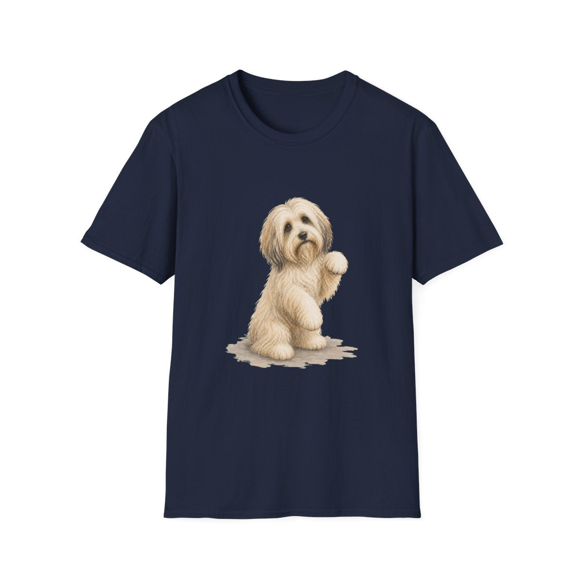 Just One Bite Tibetan Terrier Tee - Navy