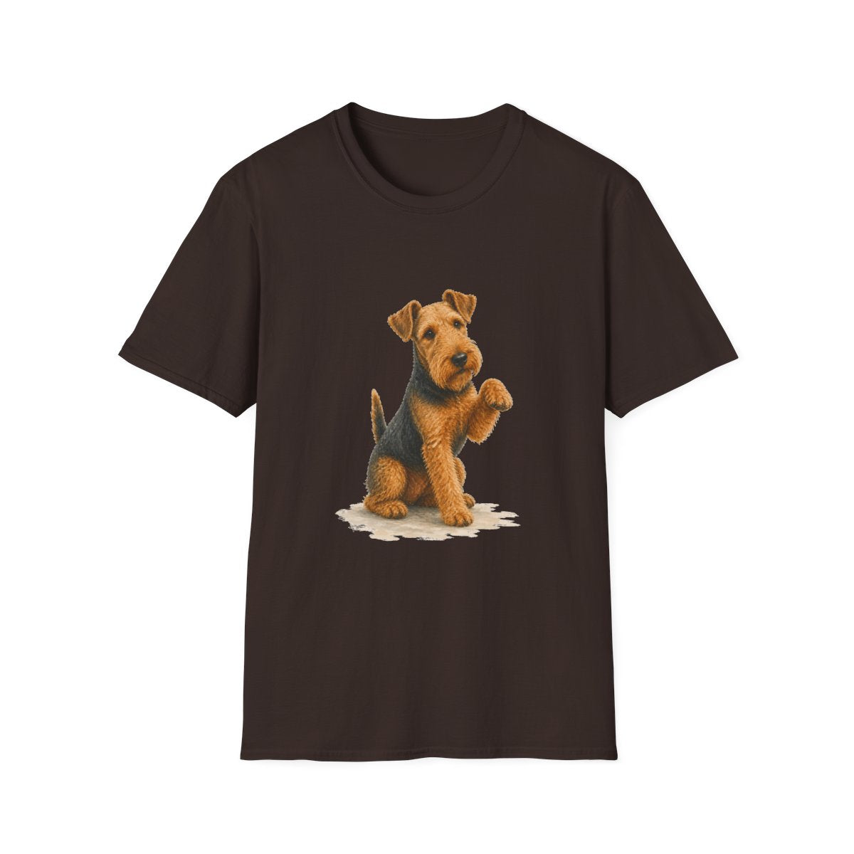 Just One Bite Welsh Terrier Tee - Dark Chocolate