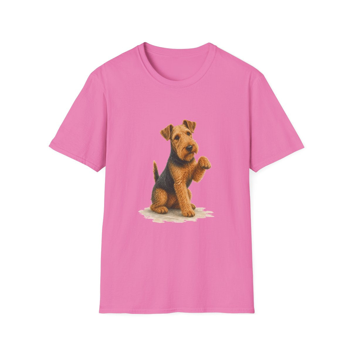 Just One Bite Welsh Terrier Tee - Azalea