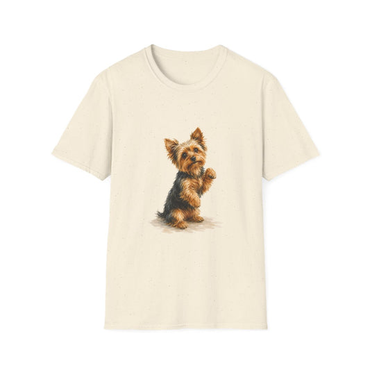 Just One Bite Yorkie Tee - Natural