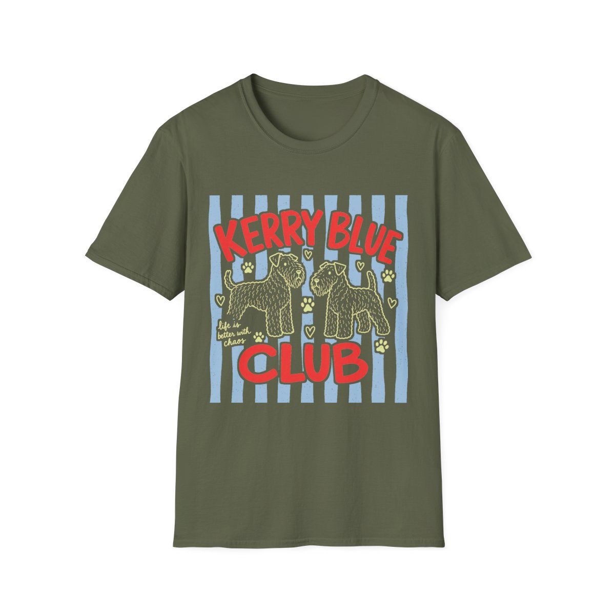 Kerry Blue Club Tee - Military Green