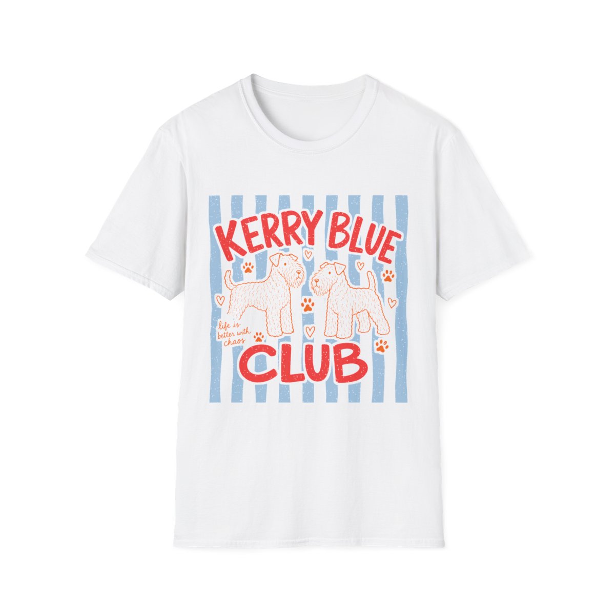 Kerry Blue Club Tee - White