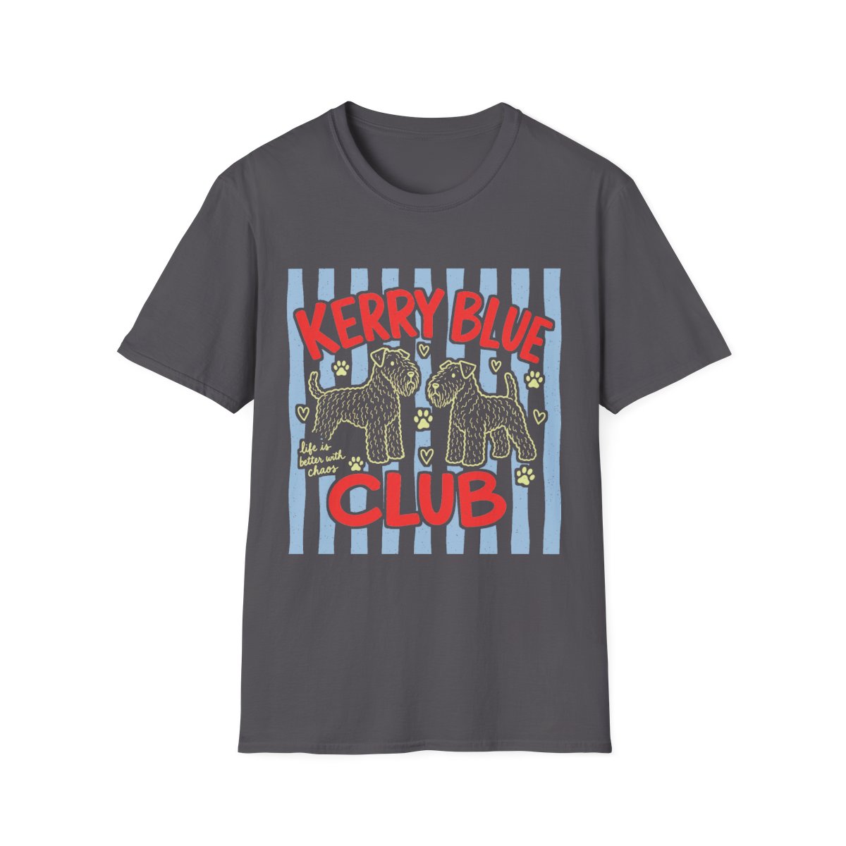 Kerry Blue Club Tee - Charcoal