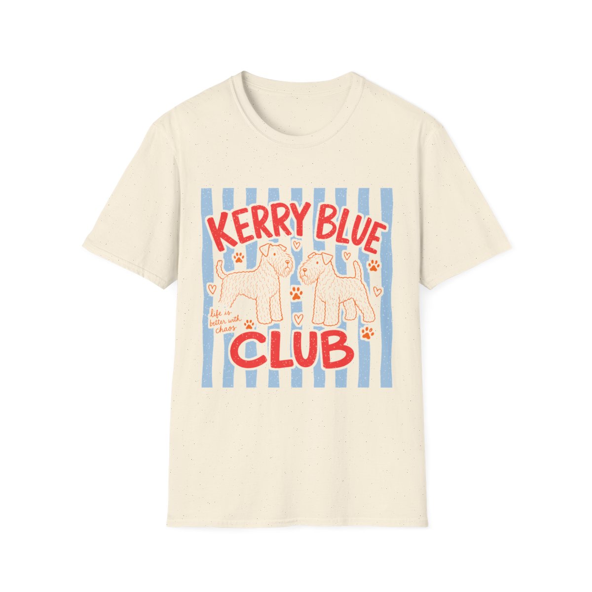 Kerry Blue Club Tee - Natural