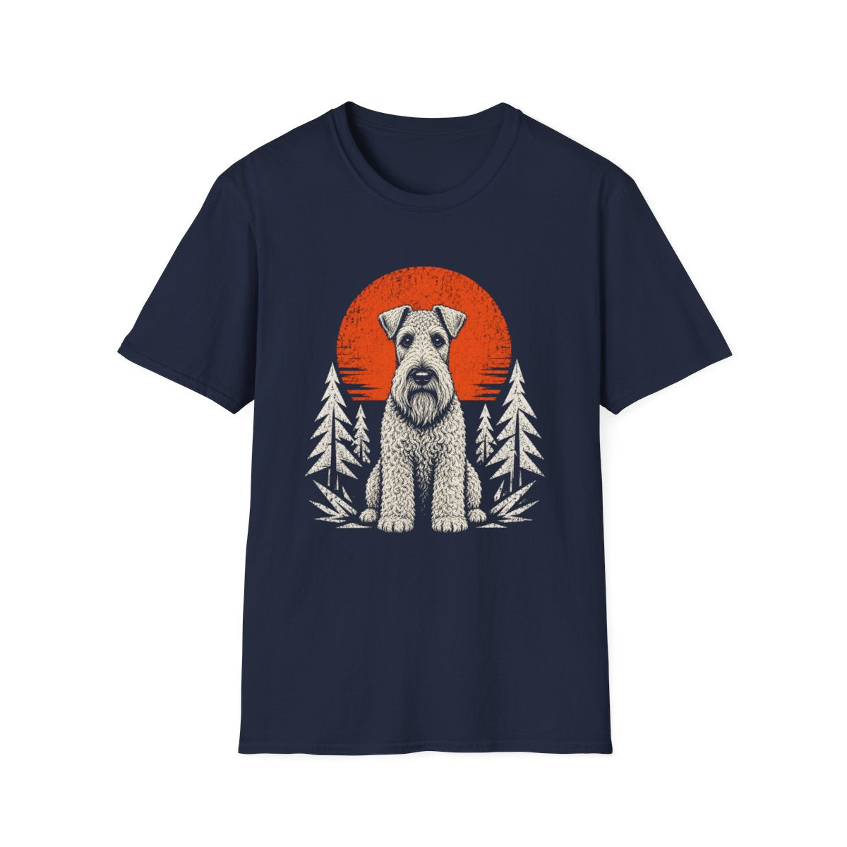 Kerry Blue Terrier Adventure Club Tee - Navy