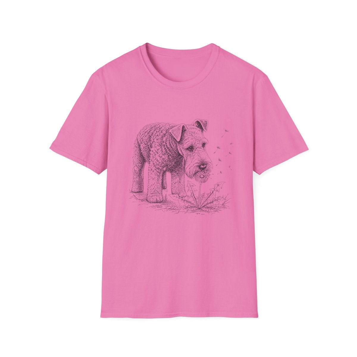 Kerry Blue Terrier Make A Wish Tee - Azalea