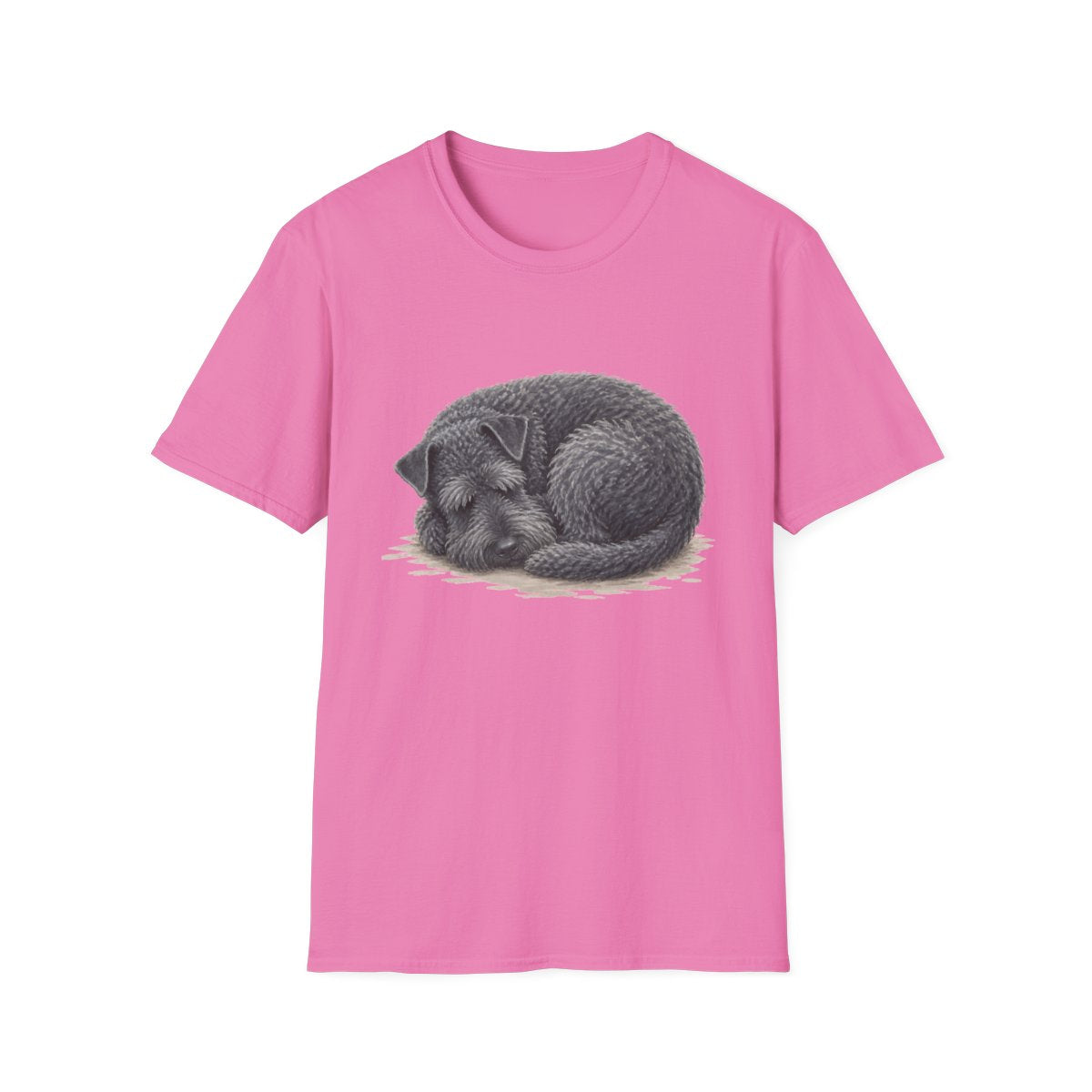 Kerry Blue Terrier Rest At Last Tee - Azalea