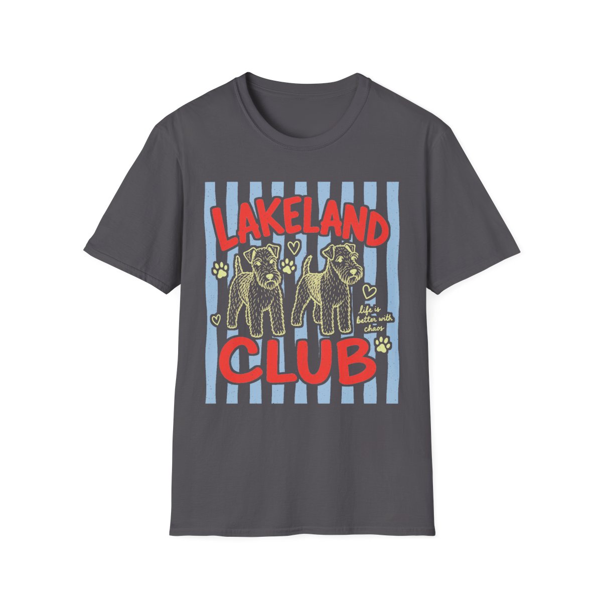 Lakeland Club Tee - Charcoal