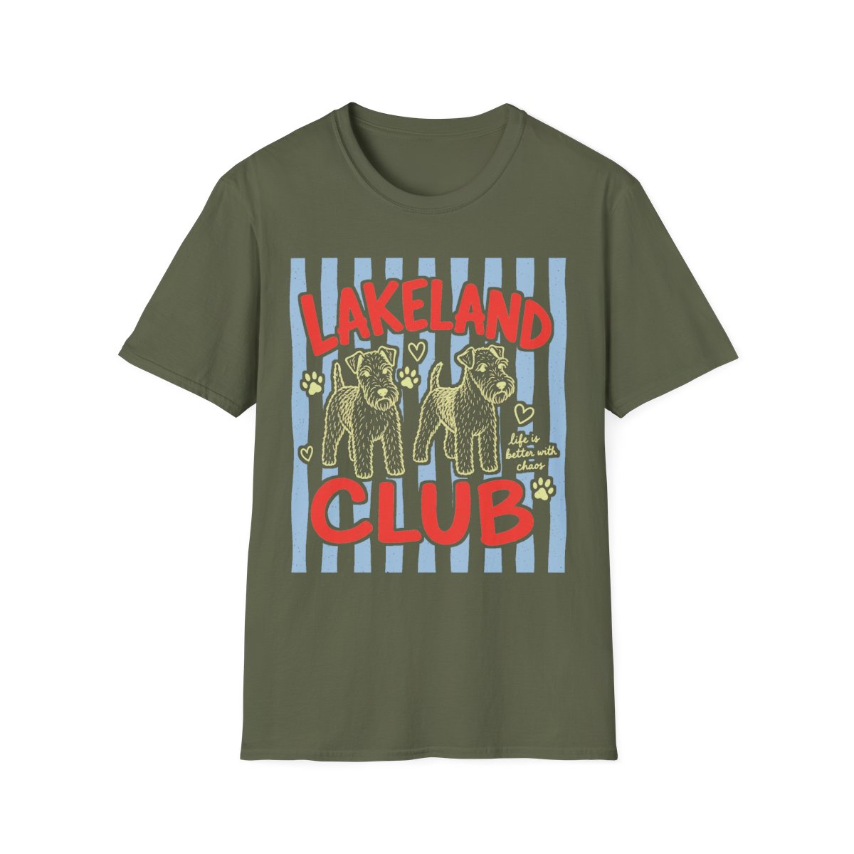 Lakeland Club Tee - Military Green