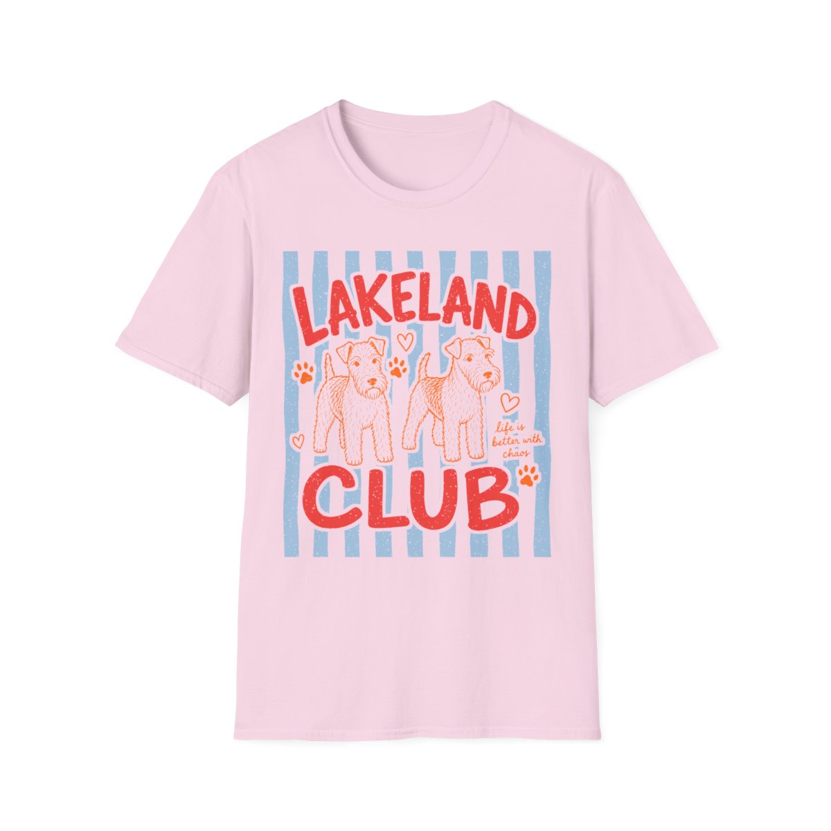 Lakeland Club Tee - Light Pink