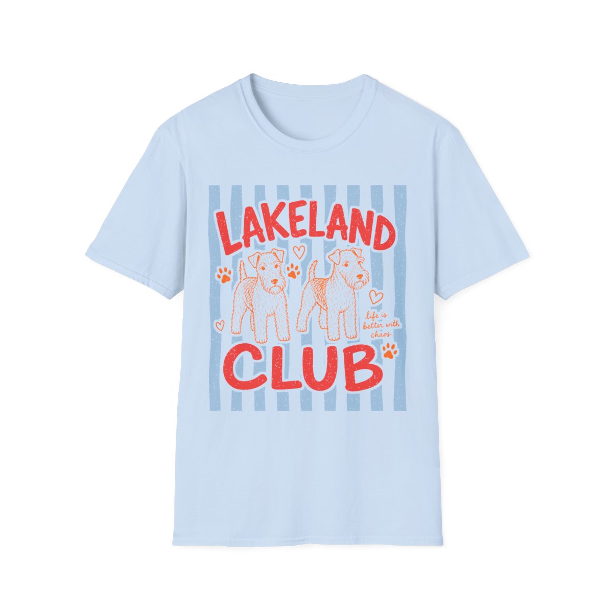 Lakeland Club Tee - Light Blue