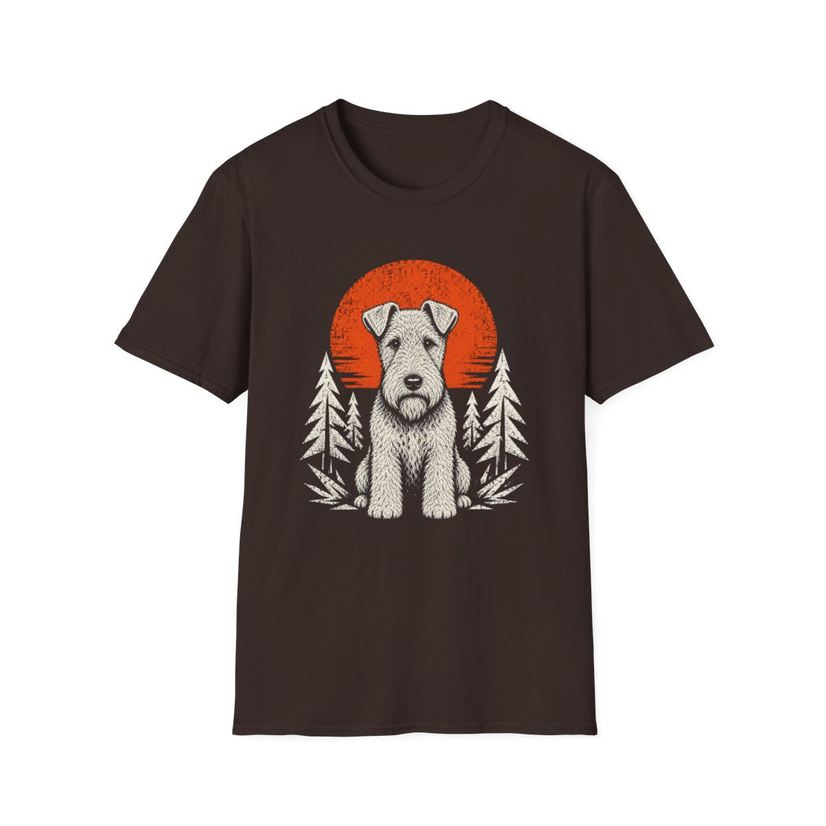 Lakeland Terrier Adventure Club Tee - Dark Chocolate