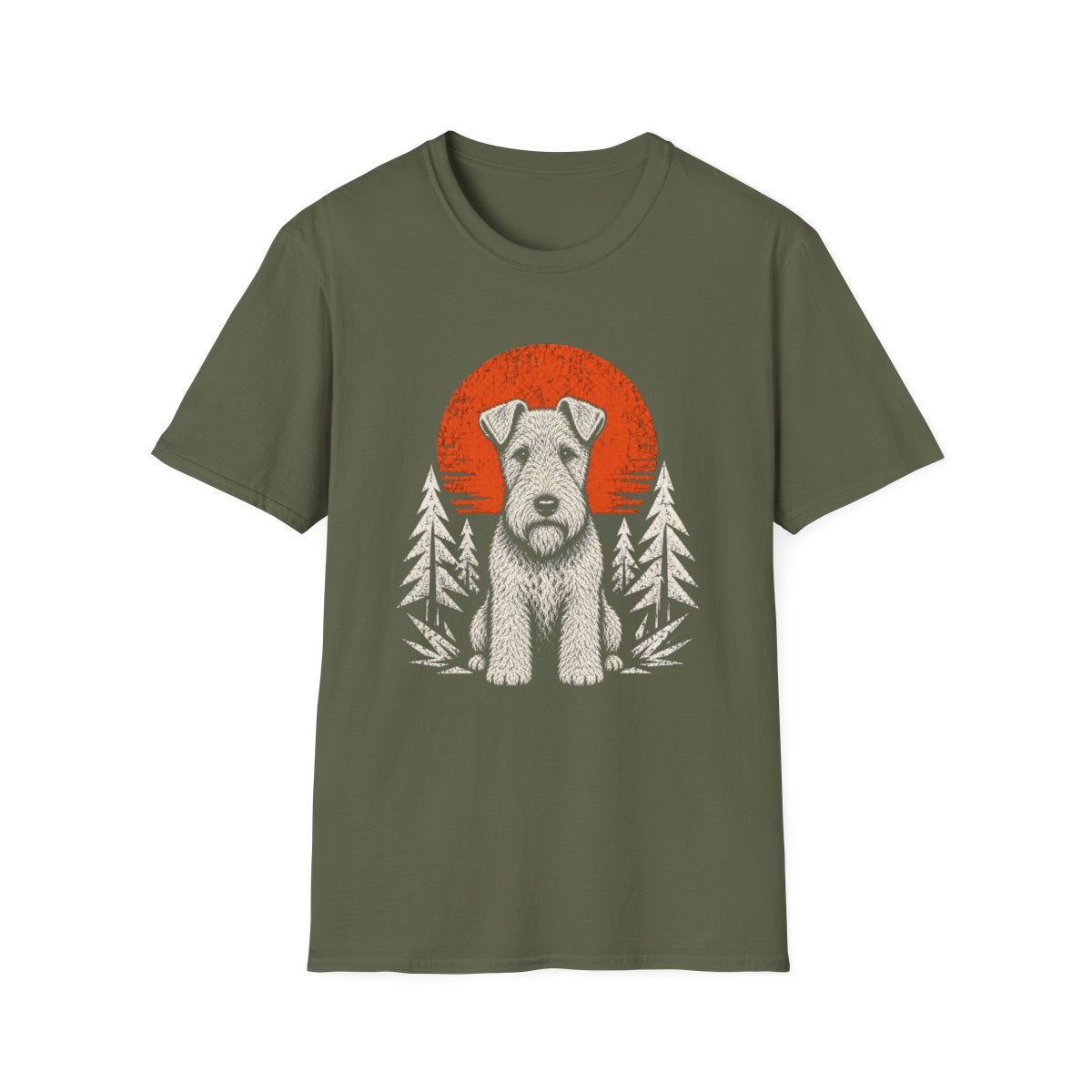 Lakeland Terrier Adventure Club Tee - Military Green