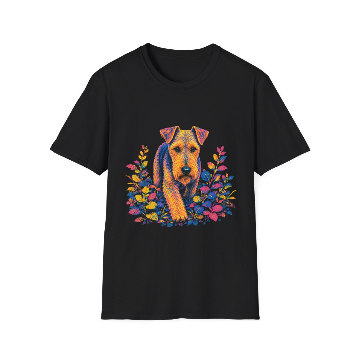 Lakeland Terrier Bold Spirit Tee - Black