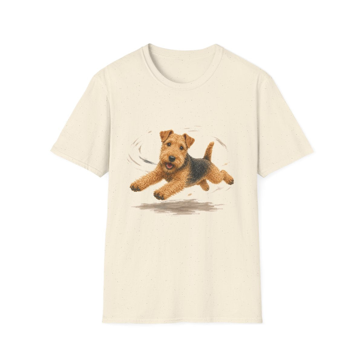 Lakeland Terrier Certified Zoomies Champion Tee - Natural