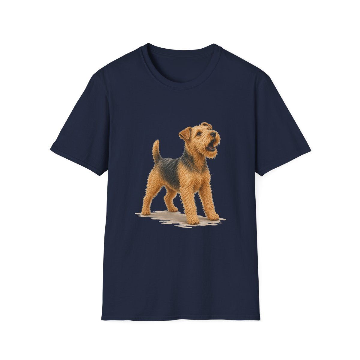 Lakeland Terrier Head Of Security Tee - Navy